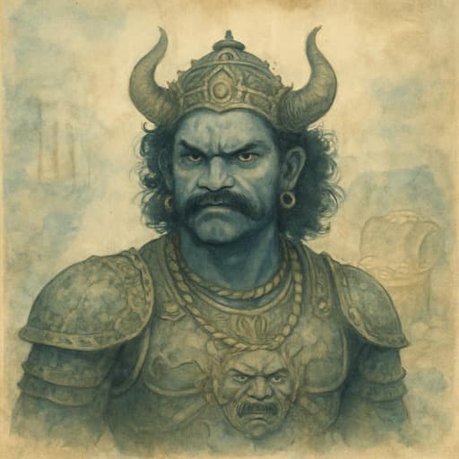 Narakasura avatar artwork